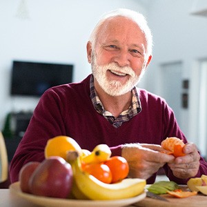 Eat a healthy diet to keep your dental implants in great condition